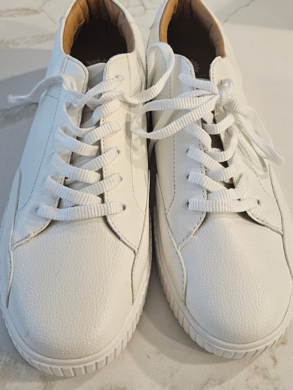 Yellow Box White Sneakers